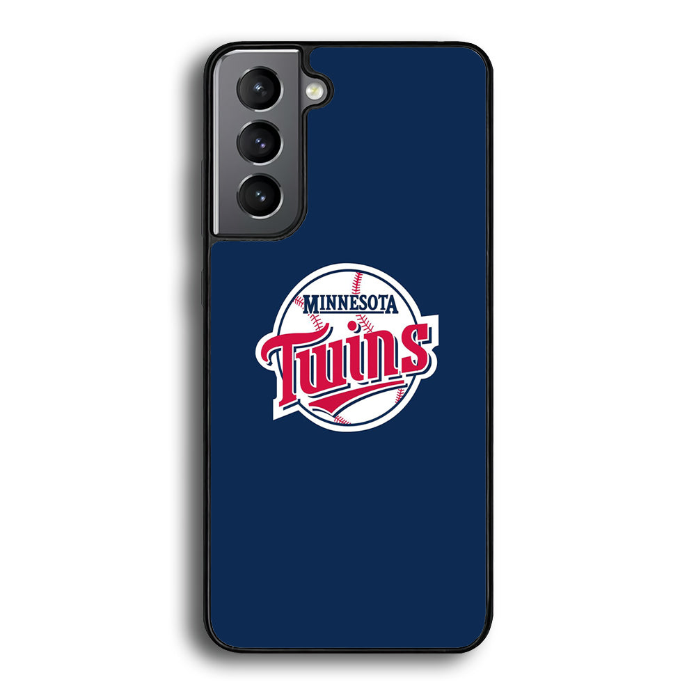 MLB Minnesota Twins Logo Blue Samsung Galaxy S23 Plus Case - Ezzystore
