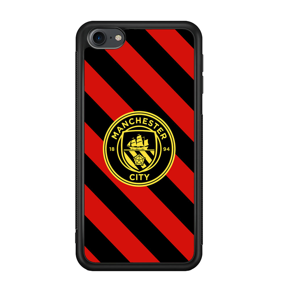 Manchester City Away Of Jersey Pattern iPod Touch 6 Case - Ezzystore