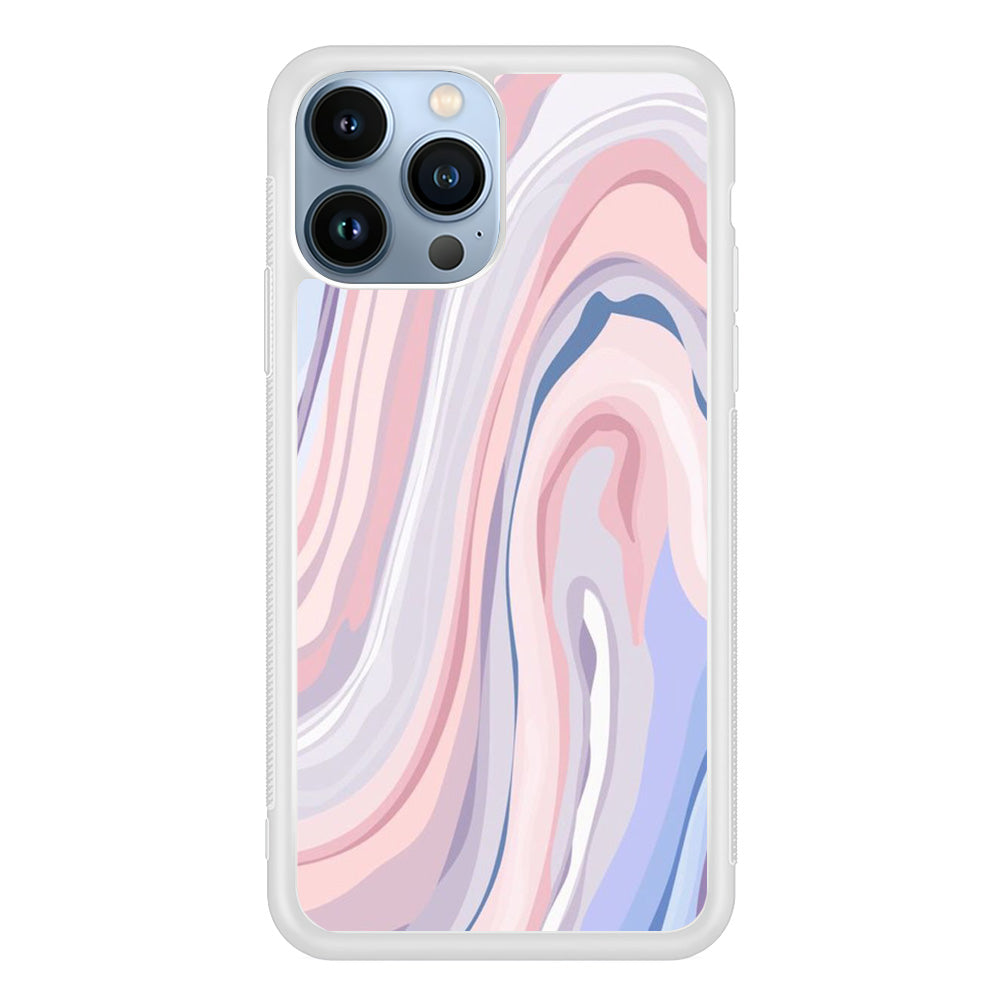 Marble Soft Blended Colours iPhone 14 Pro Max Case