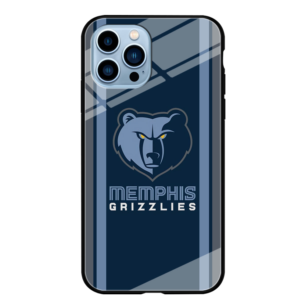 Memphis Grizzlies Stripe iPhone 14 Pro Max Case