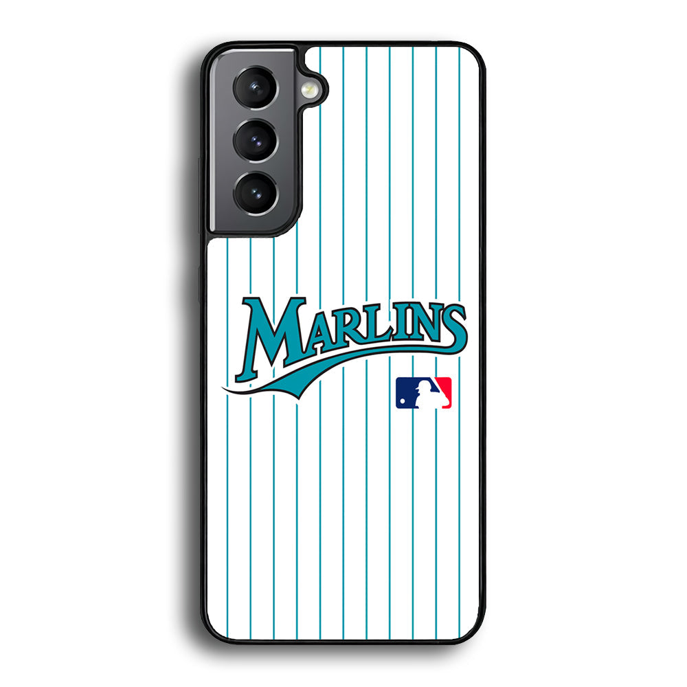 Miami Marlins Team Samsung Galaxy S24 Plus Case - Ezzystore