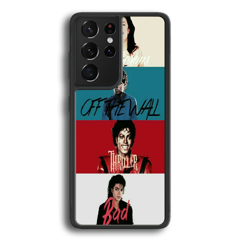 Michael Jackson Album Samsung Galaxy S24 Ultra Case - Ezzystore