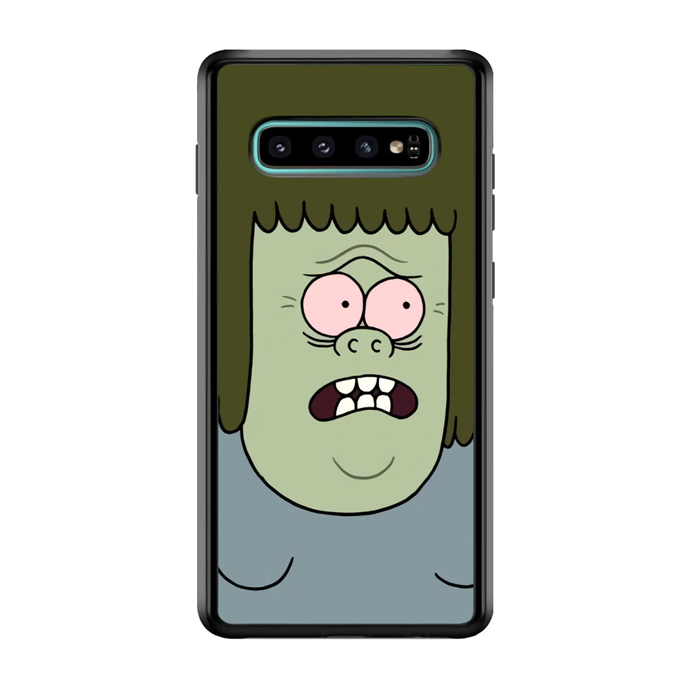 Mitch Regular Show Expression Samsung Galaxy S10 Case