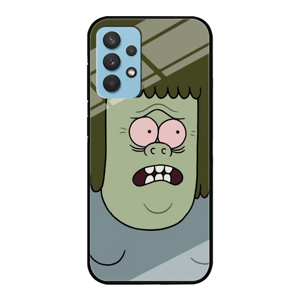 Mitch Regular Show Expression Samsung Galaxy A32 Case