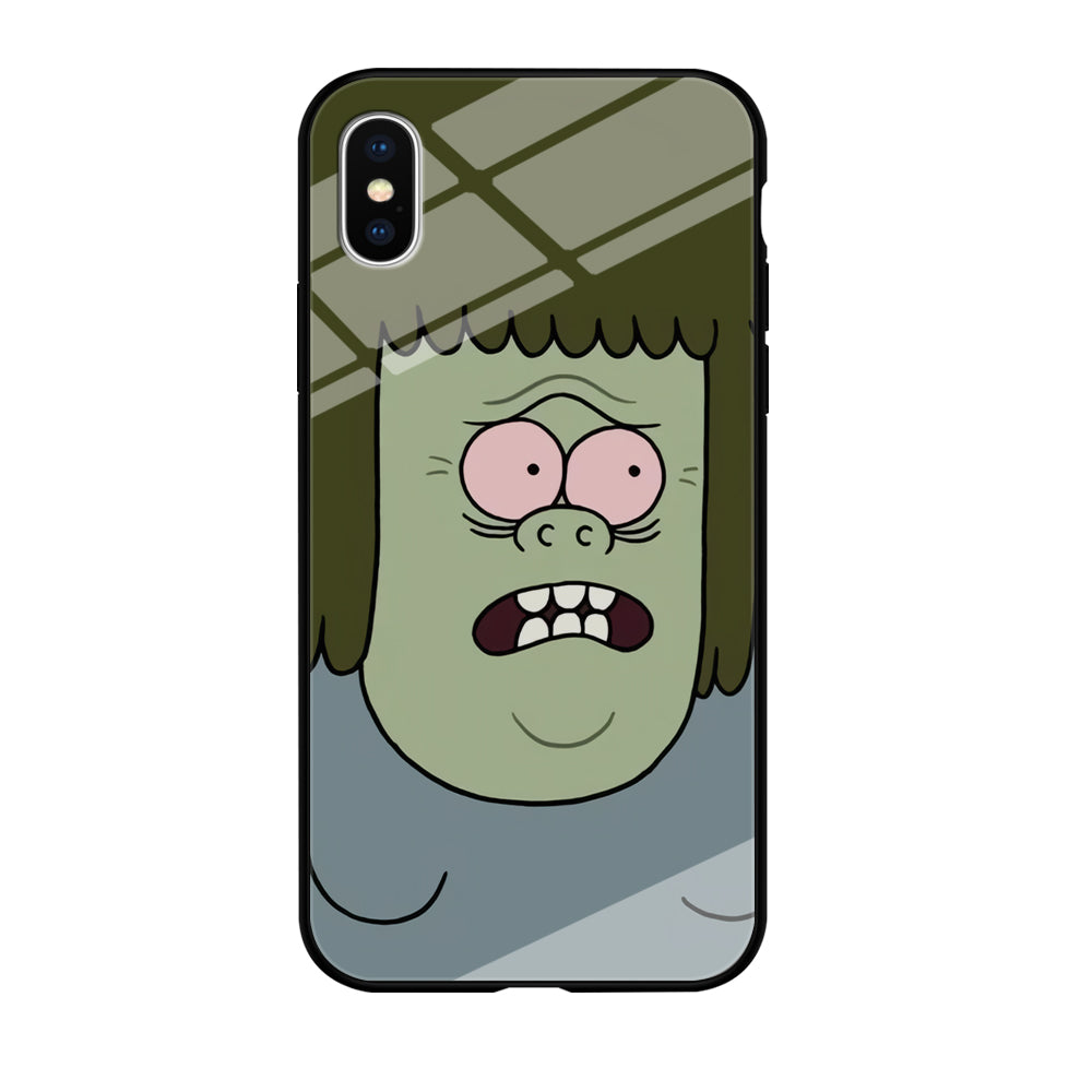Mitch Regular Show Expression iPhone X Case
