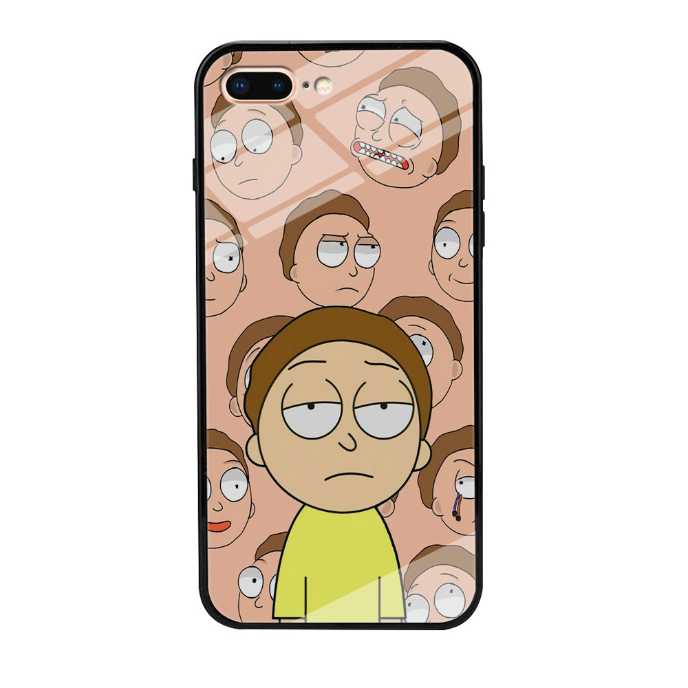 Morty Lazy Expression iPhone 8 Plus Case