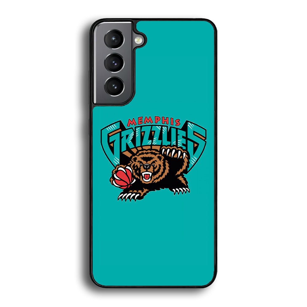 NBA Memphis Grizzlies Bear Logo Samsung Galaxy S22 Case - Ezzystore