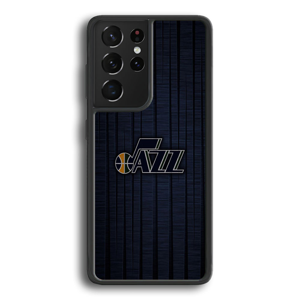 NBA Utah Jazz Tree Motif Wallpapers Samsung Galaxy S24 Ultra Case - Ezzystore