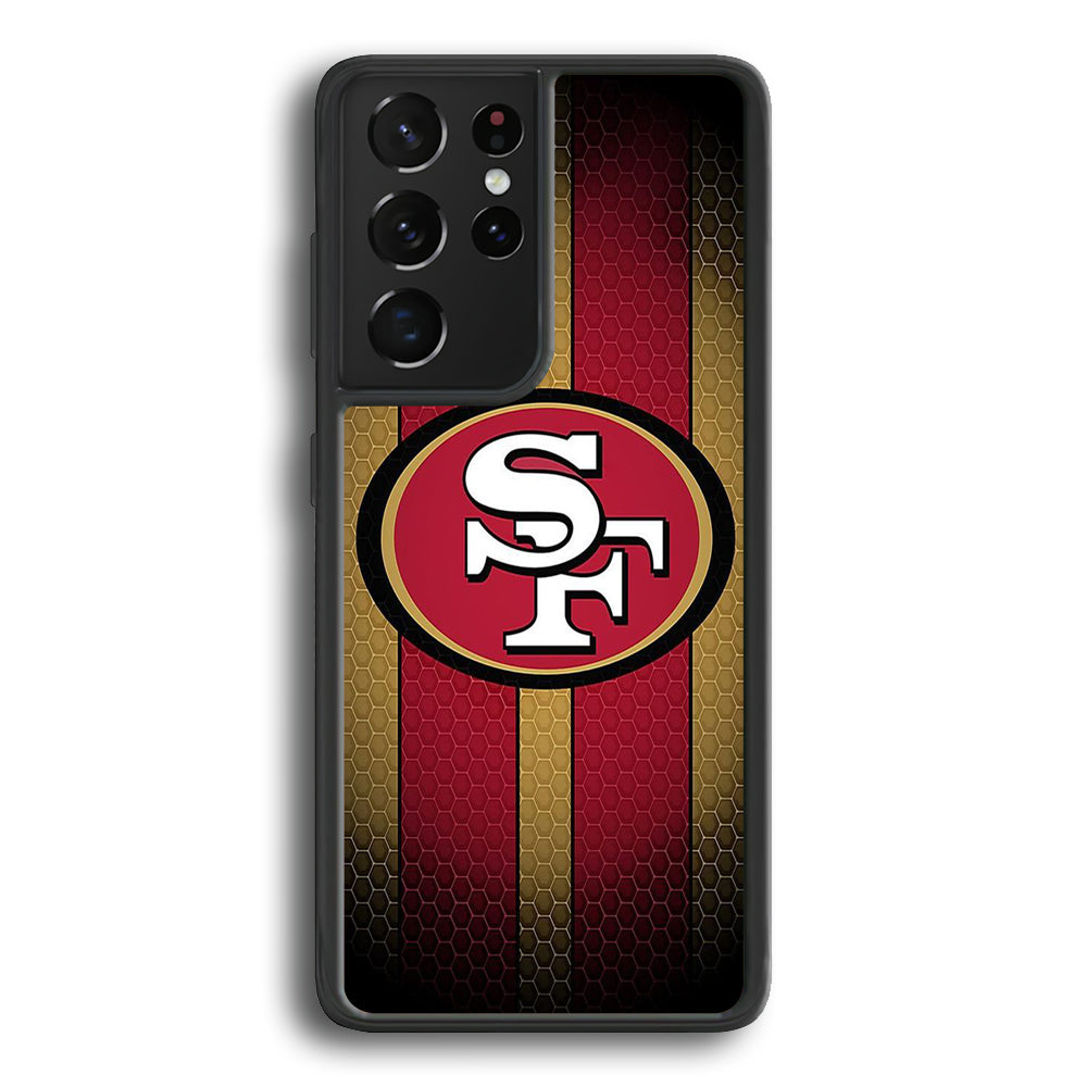 NFL San Francisco 49ers Logo Samsung Galaxy S24 Ultra Case - Ezzystore