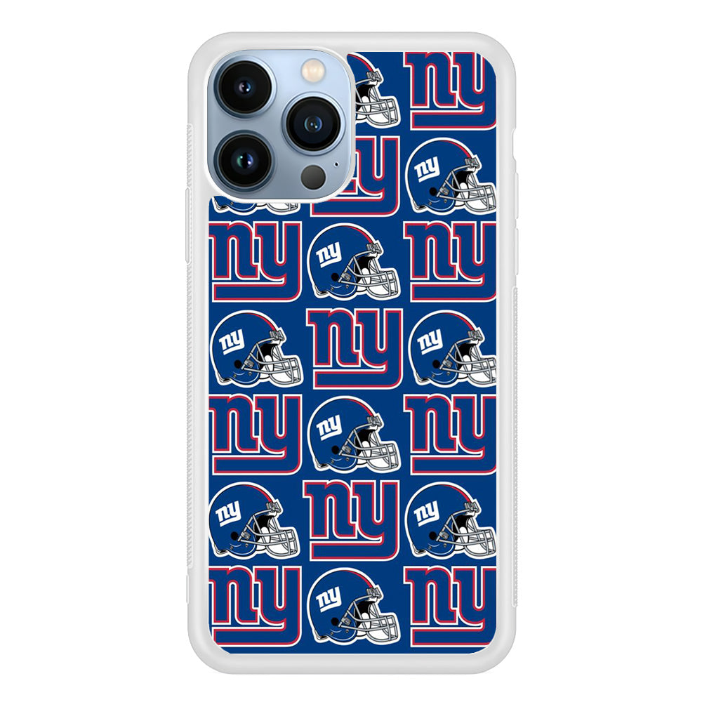 NFL New York Giant Helmet Logo iPhone 15 Pro Max Case