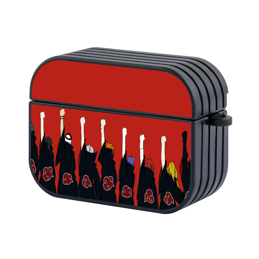 Naruto The Akatsuki Member Hard Plastic Case Cover For Apple Airpods Pro - Ezzystore