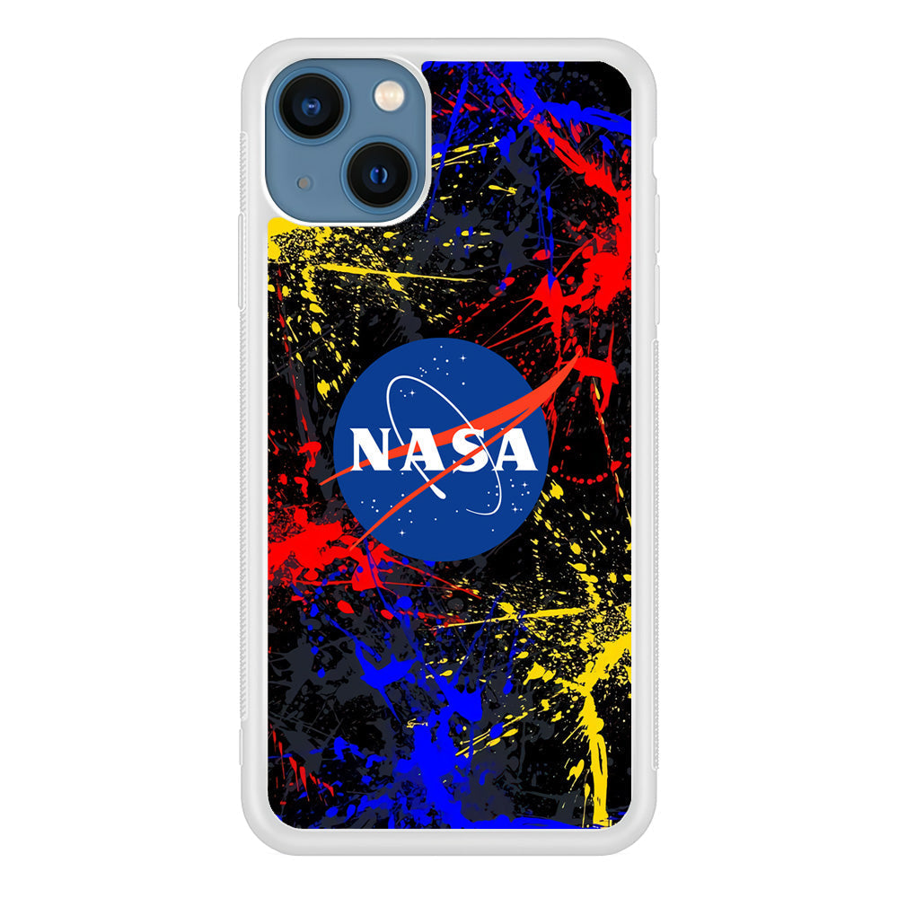 Nasa Splash Paint Abstract iPhone 15 Plus Case