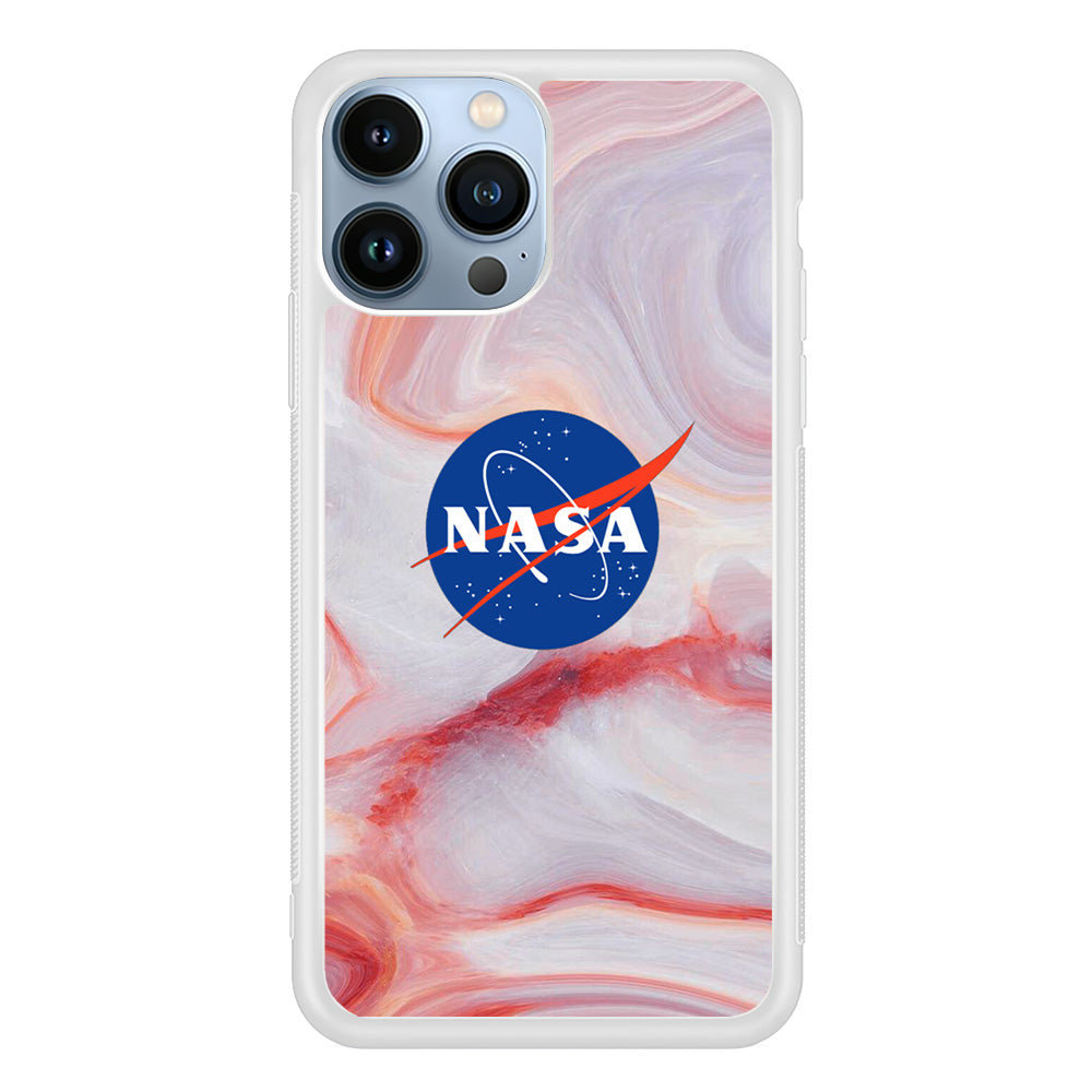 Nasa Marble Wall iPhone 14 Pro Case