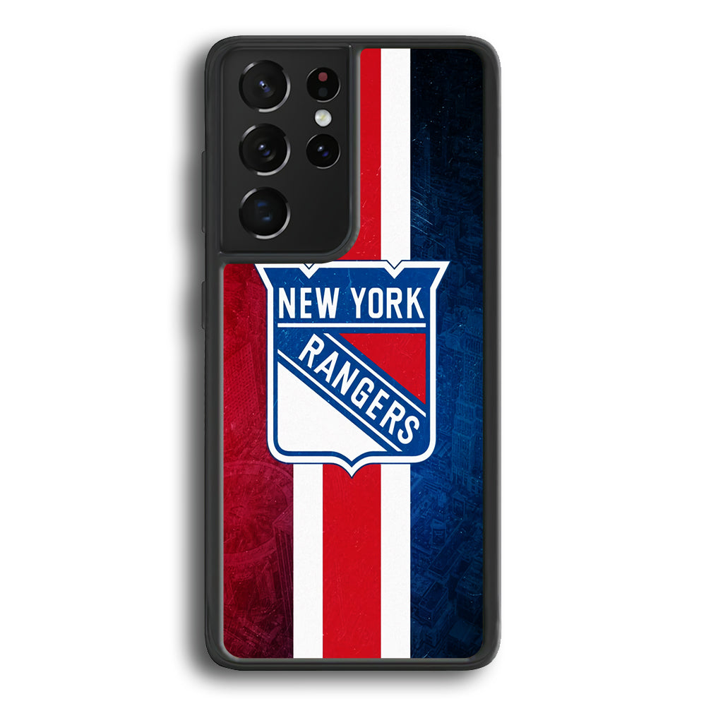 New York Rangers NHL Team Samsung Galaxy S23 Ultra Case - Ezzystore