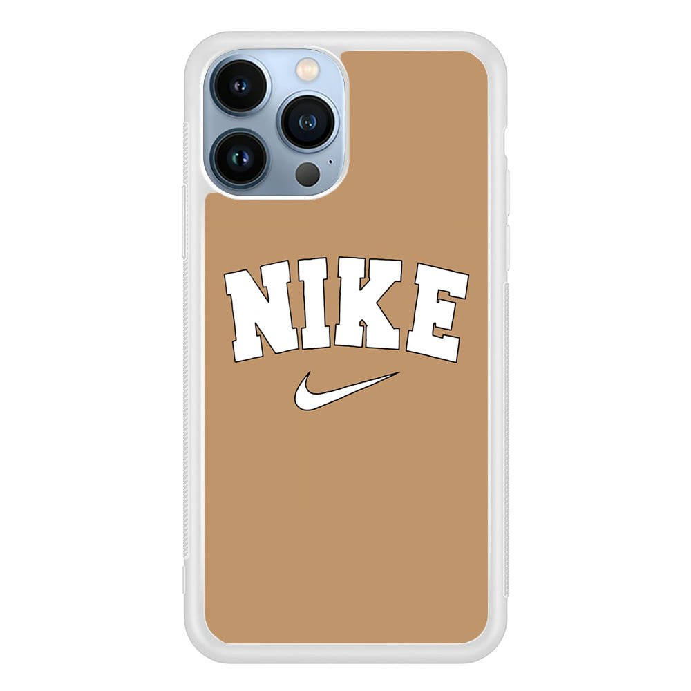 Nike Chocolate Word iPhone 14 Pro Max Case