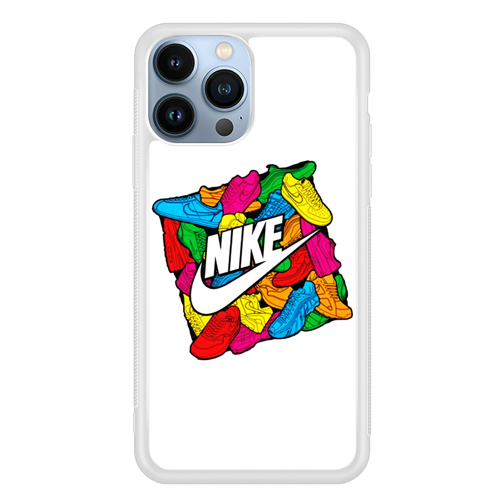 Nike Colage Shoes iPhone 14 Pro Case