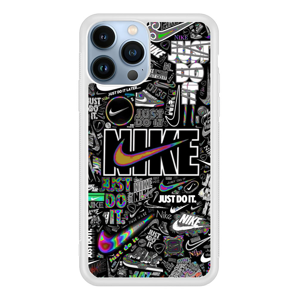 Nike Collage Of Logo iPhone 14 Pro Max Case