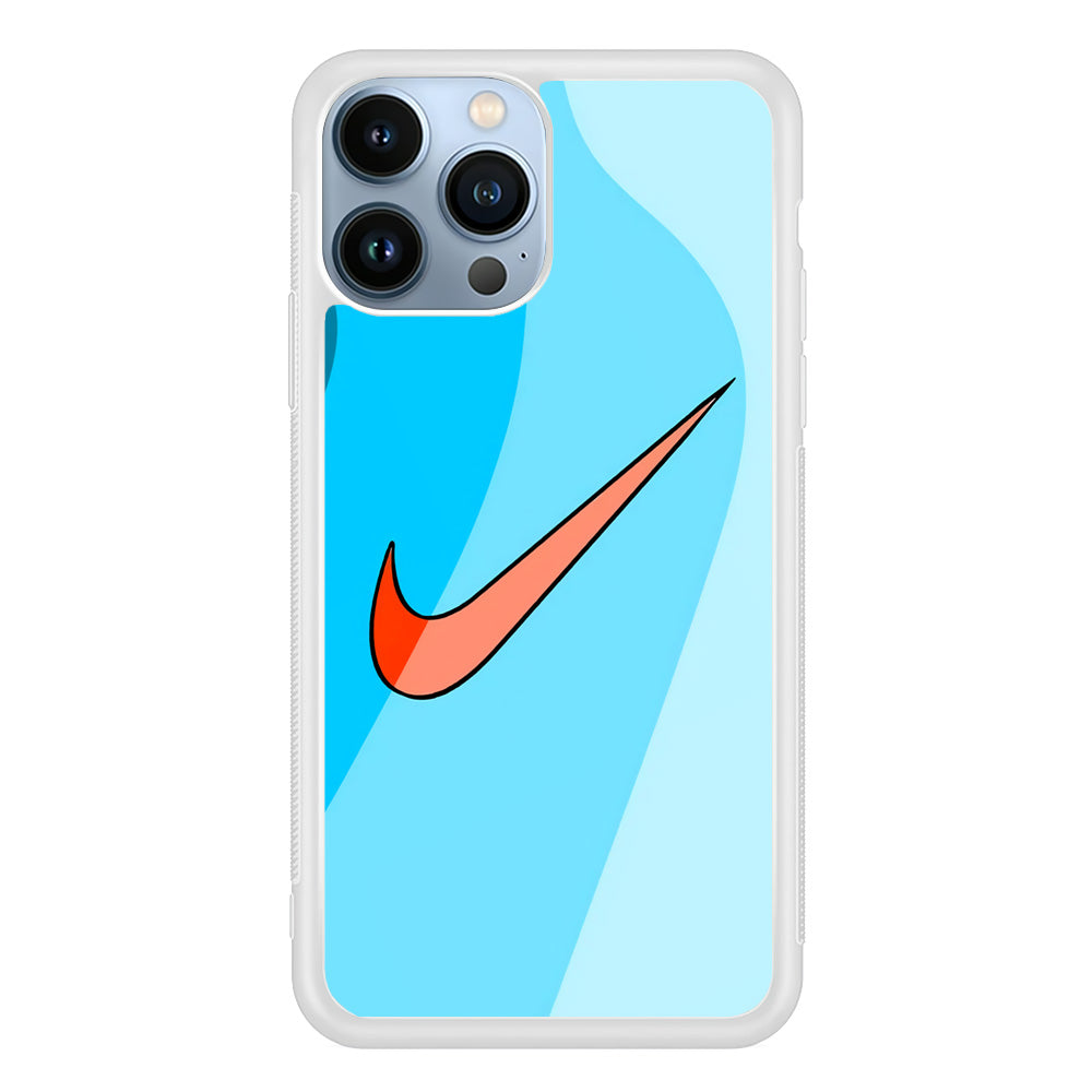 Nike Layer Blue Gradation iPhone 14 Pro Max Case