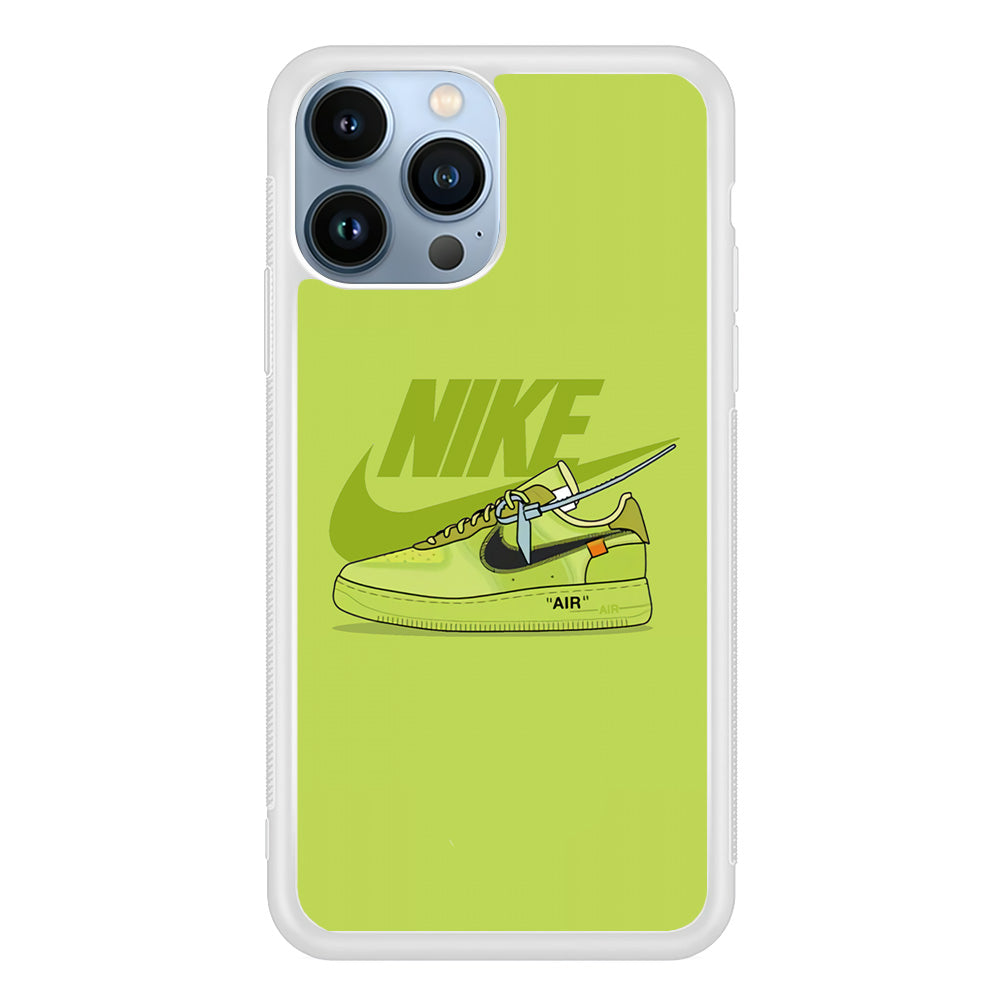 Nike Air Lime Green iPhone 14 Pro Max Case