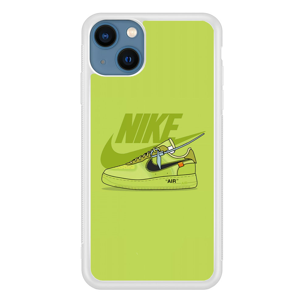 Nike Air Lime Green iPhone 14 Case