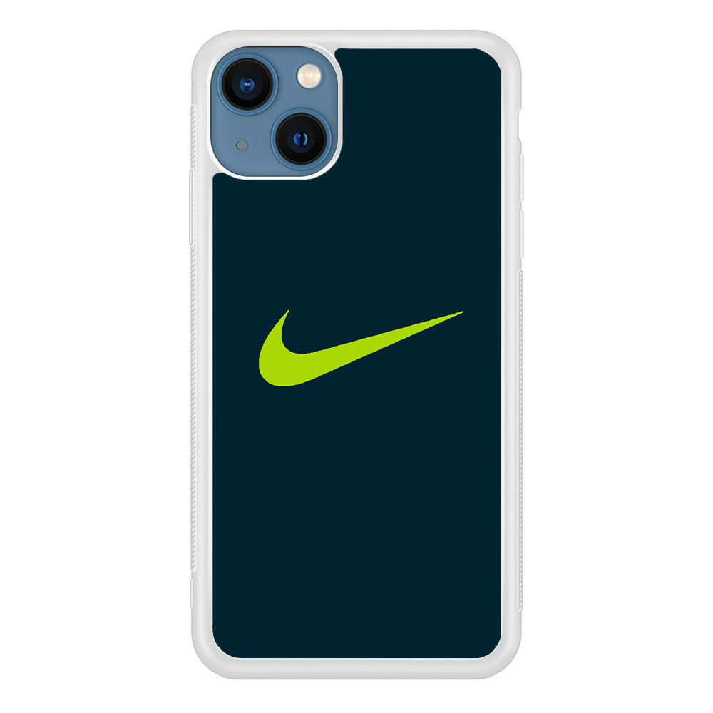Nike Navy Green iPhone 15 Plus Case