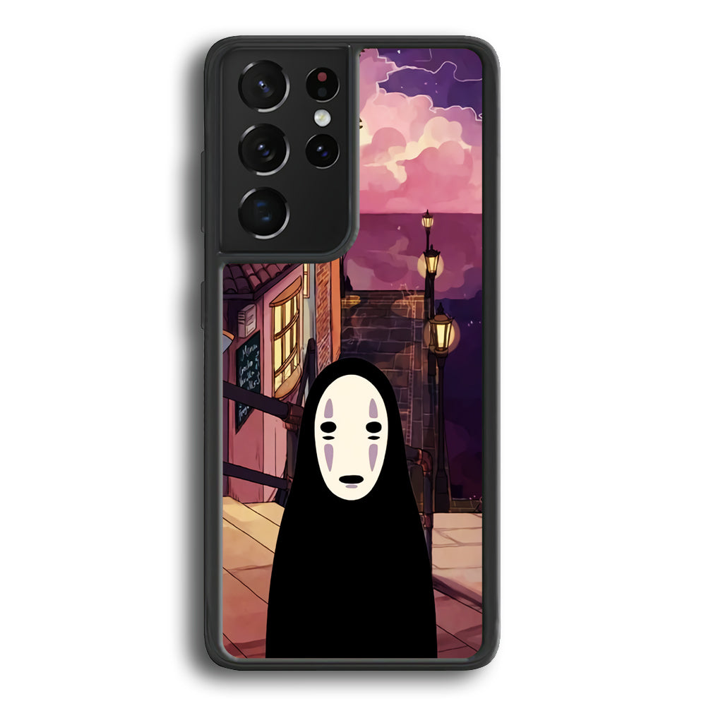 No Face Man Spirited Away Samsung Galaxy S24 Ultra Case - Ezzystore