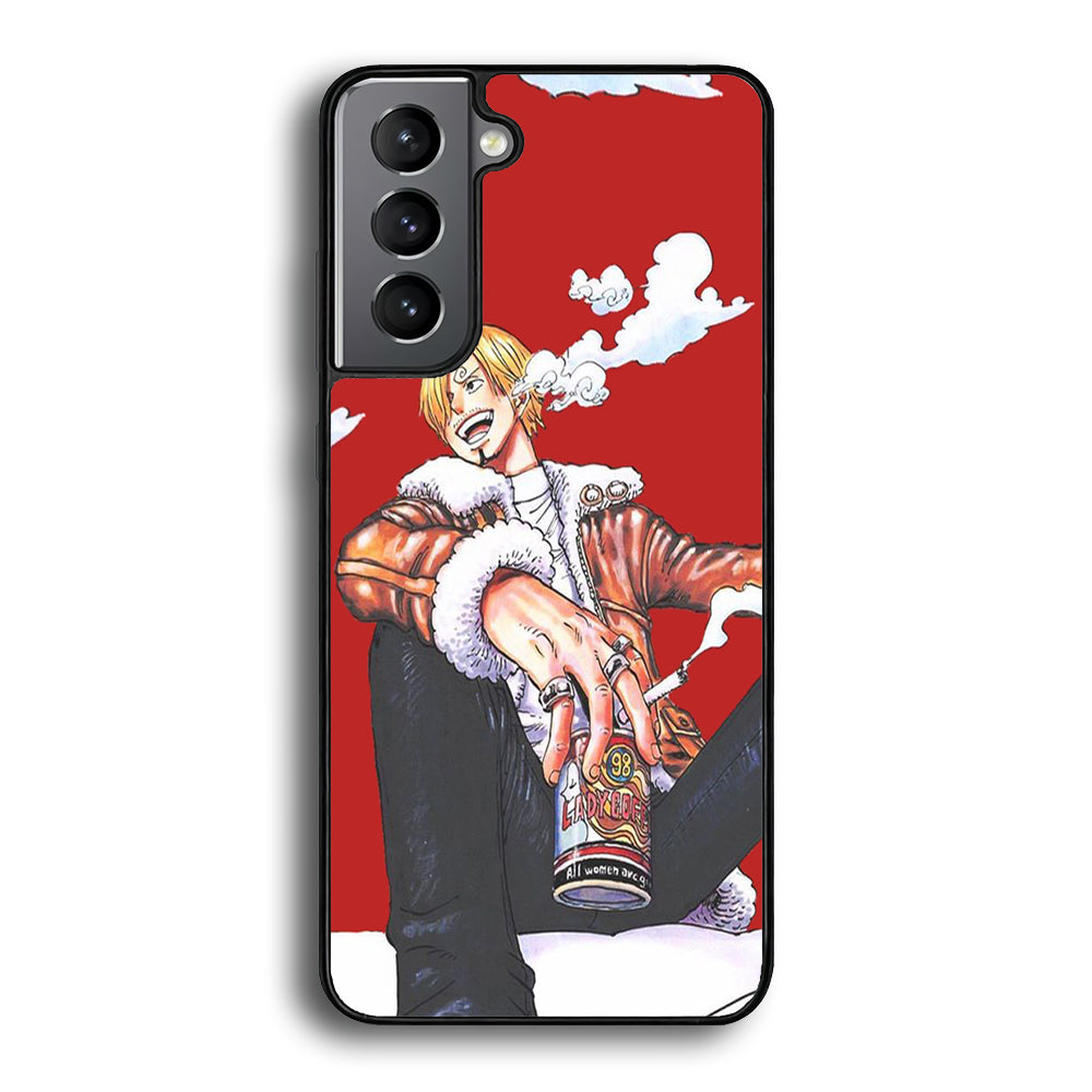 One Piece Sanji Smoker Samsung Galaxy S24 Plus Case - Ezzystore