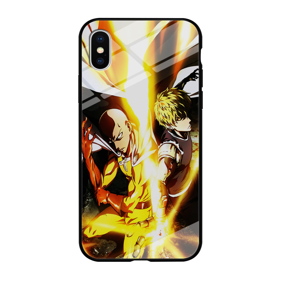 One Punch Man Saitama X Genos iPhone XS Case