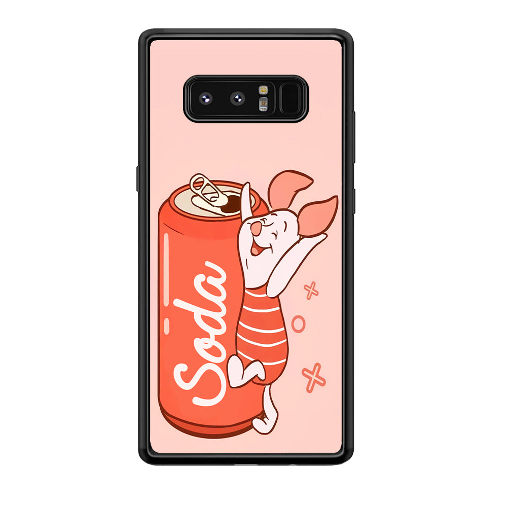 Piglet Winnie The Pooh Favorite Sodas Samsung Galaxy Note 8 Case
