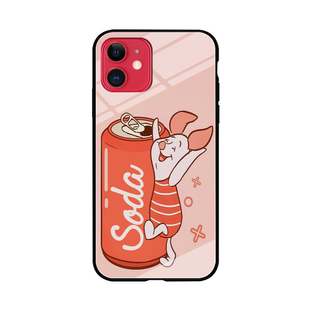Piglet Winnie The Pooh Favorite Sodas iPhone 11 Case
