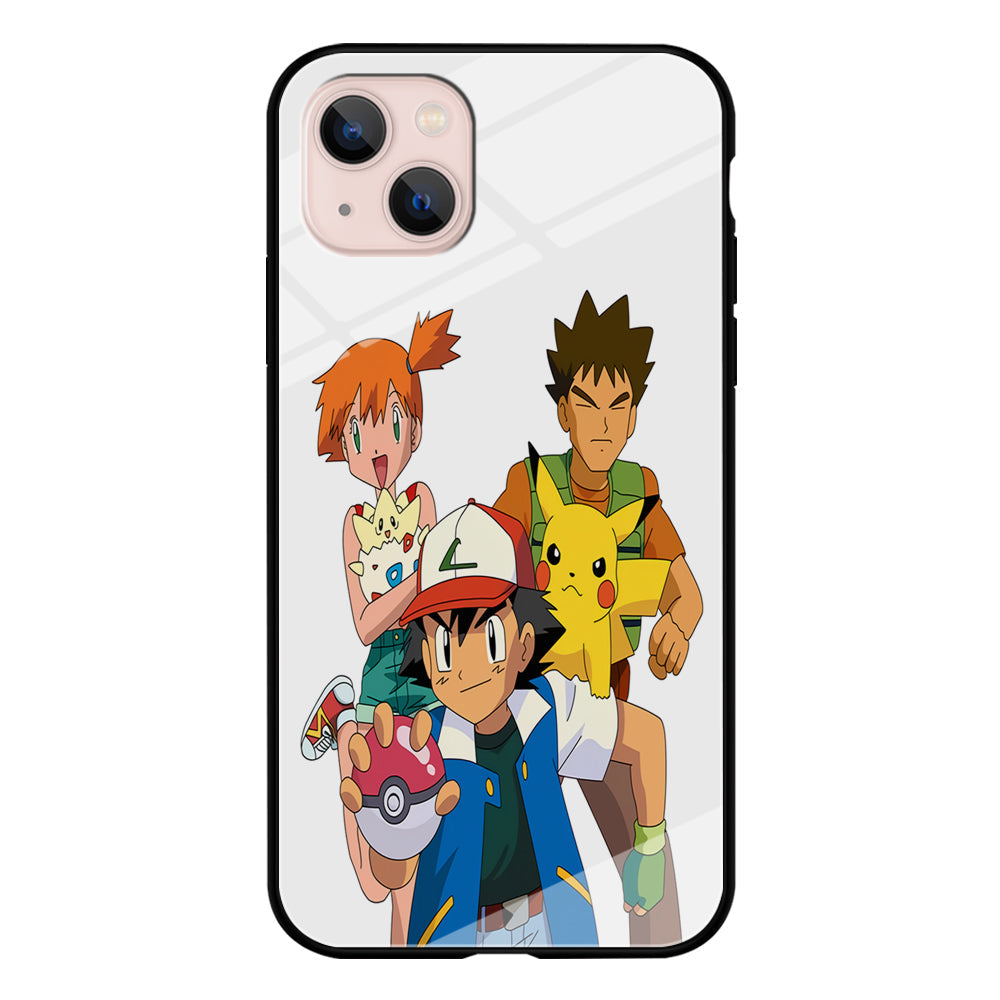 Pokemon Ash Ketchum Team iPhone 15 Plus Case