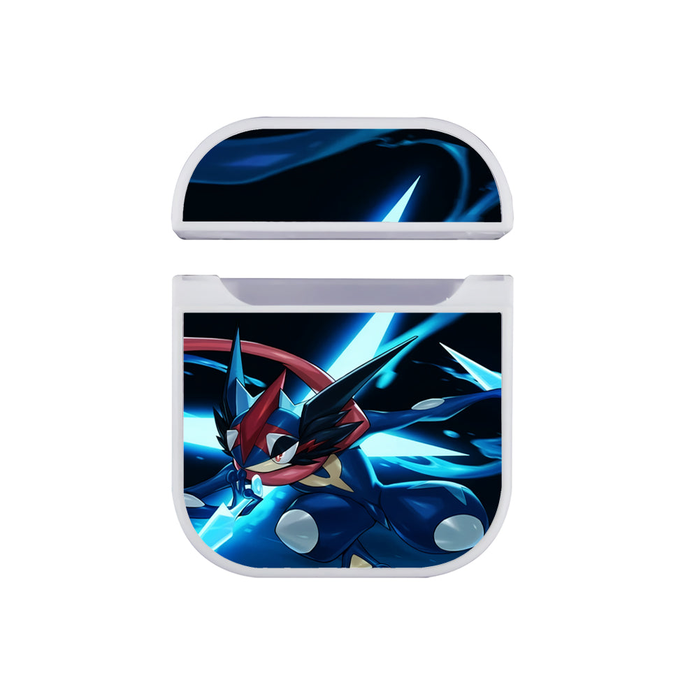 Pokemon Greninja Fight Moment Hard Plastic Case Cover For Apple Airpods