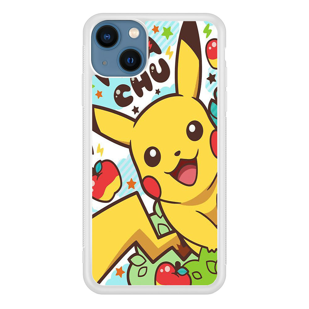 Pokemon Pikachu Art iPhone 15 Plus Case