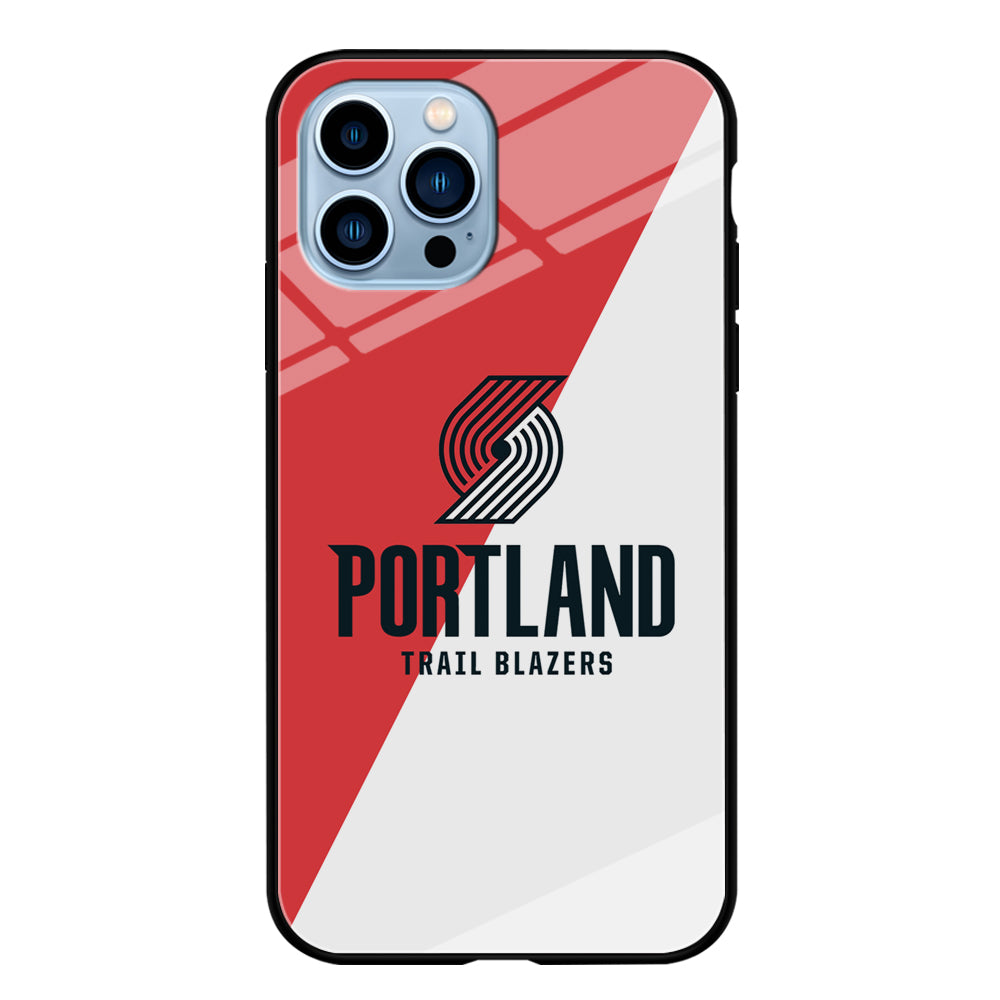 Portland Trail Blazers Team Two Colour iPhone 15 Pro Case
