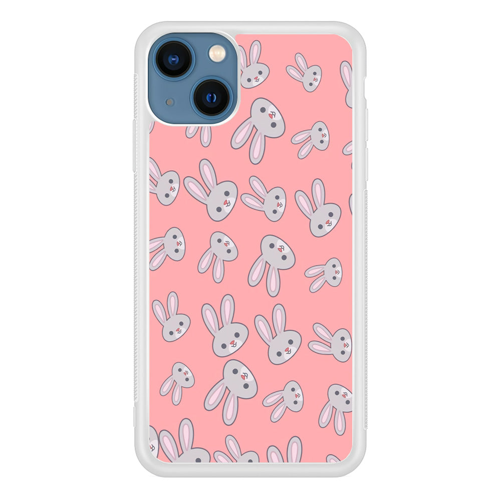 Rabbit Cute Smile iPhone 14 Plus Case