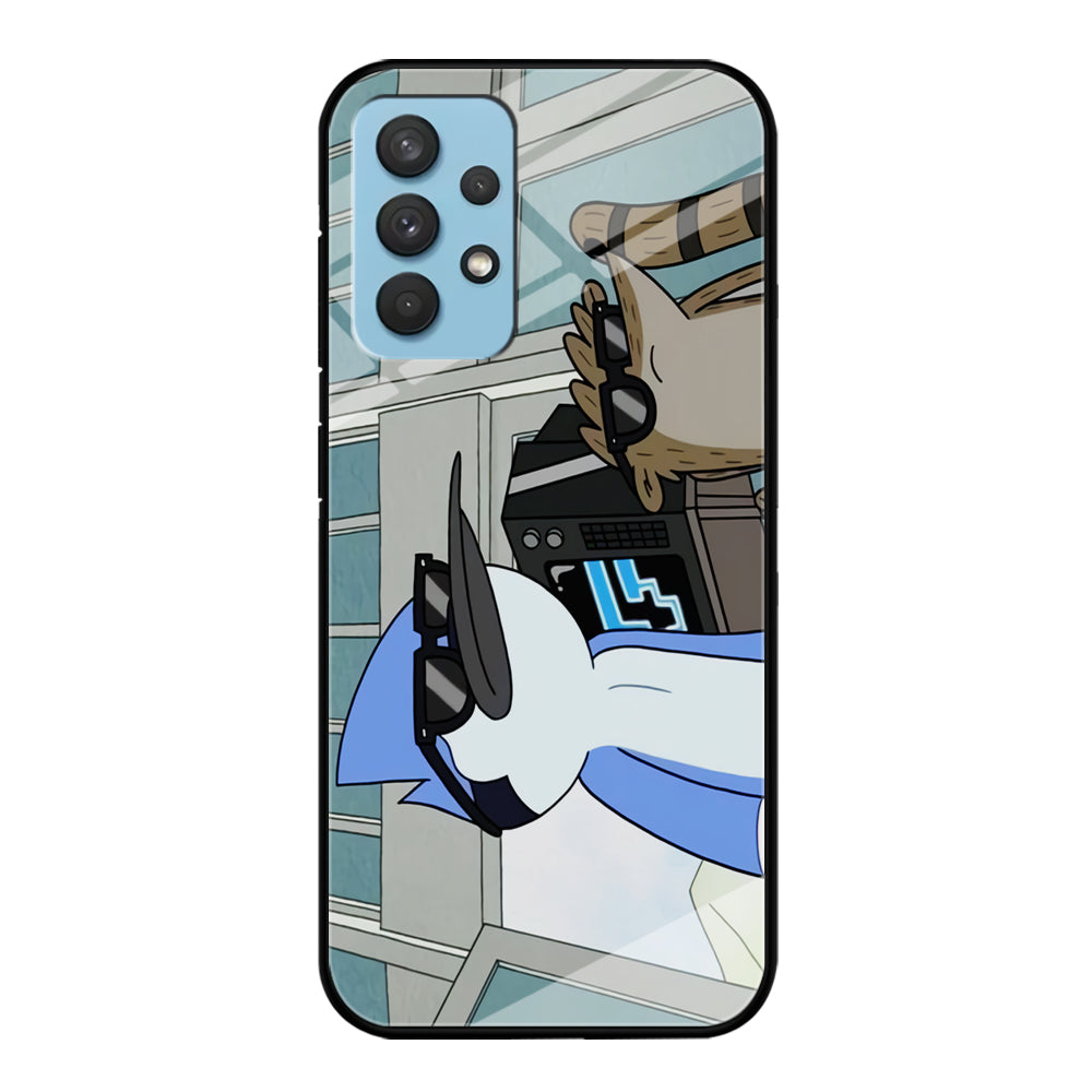 Regular Show Mordecai Abd And Rigby Samsung Galaxy A32 Case