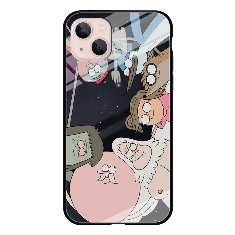 Regular Show Team Work iPhone 14 Plus Case