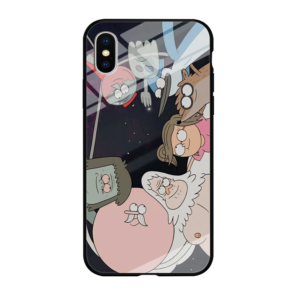 Regular Show Team Work iPhone X Case
