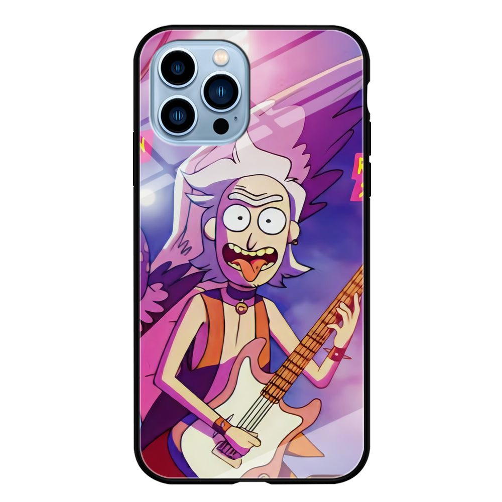 Rick Sanchez Guitaris Style iPhone 15 Pro Case