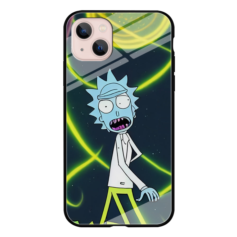 Rick Sanchez Zombie Style iPhone 14 Plus Case