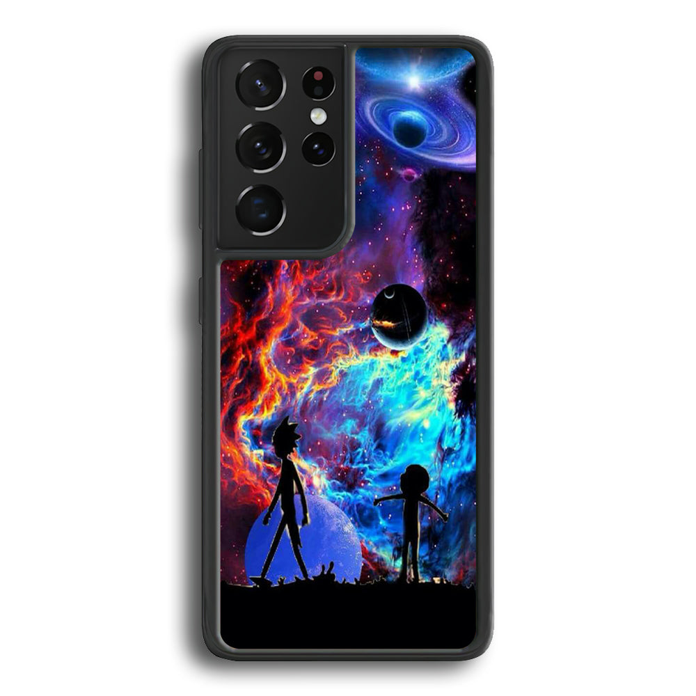 Rick and Morty Aurora Samsung Galaxy S23 Ultra Case - Ezzystore