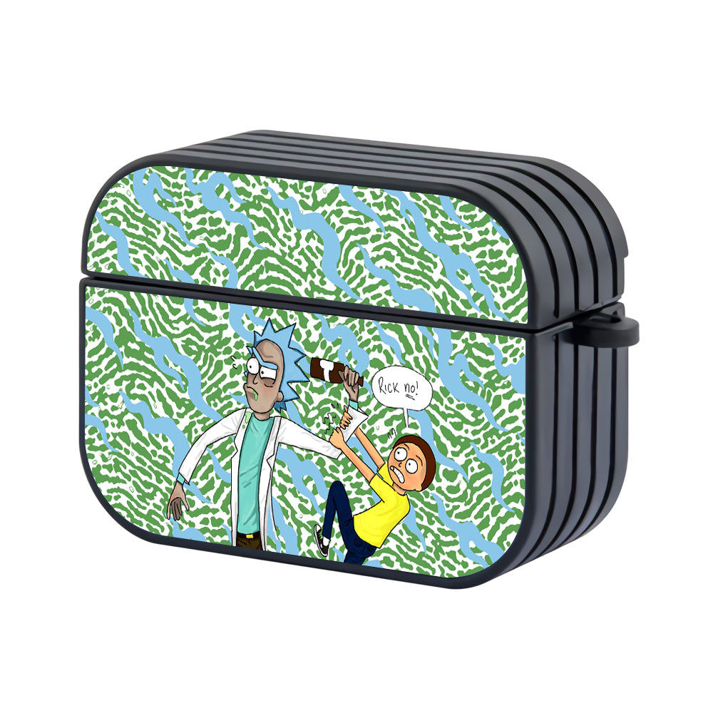 Rick and Morty Protecting Comrade Hard Plastic Case Cover For Apple Airpods Pro - Ezzystore