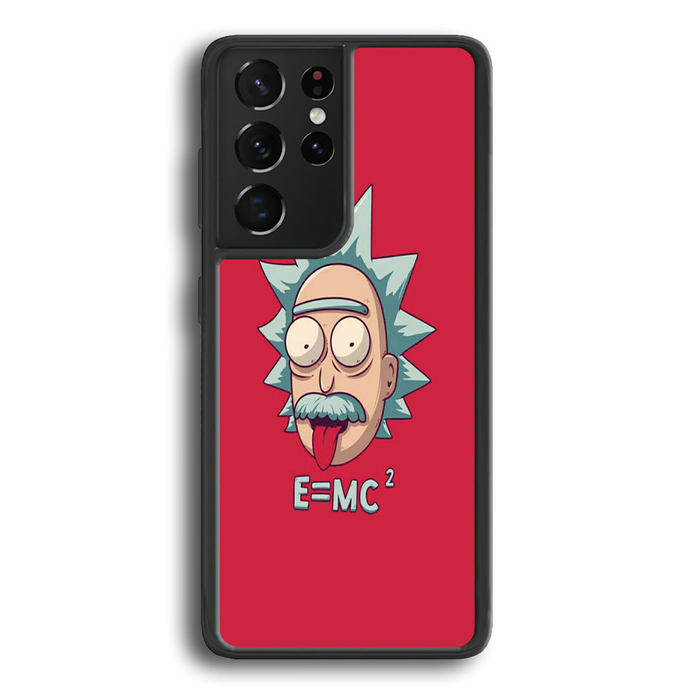 Rick and Morty Red Samsung Galaxy S23 Ultra Case - Ezzystore
