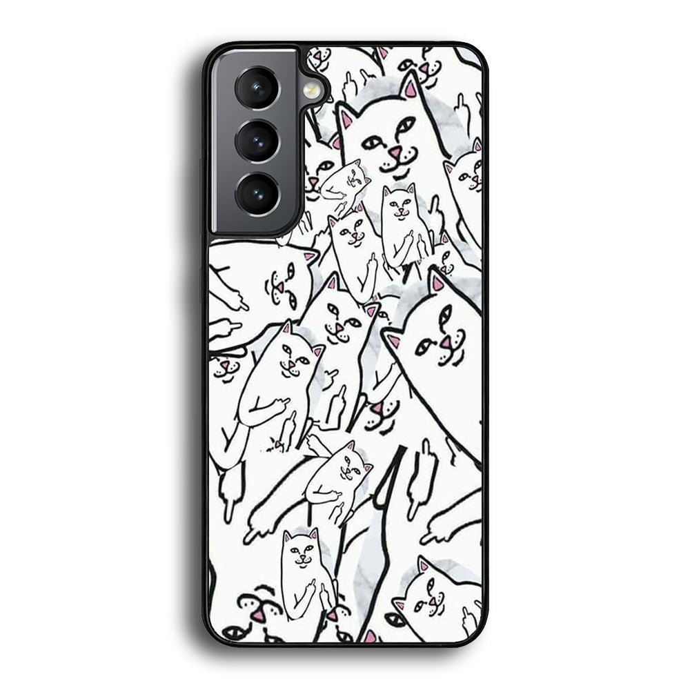 Rip N Dip Doodle White Samsung Galaxy S23 Plus Case - Ezzystore