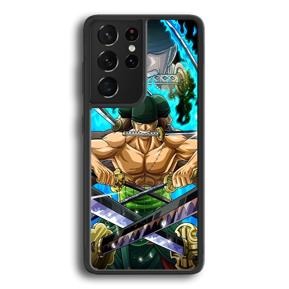 Roronoa Zoro One Piece Samsung Galaxy S24 Ultra Case - Ezzystore