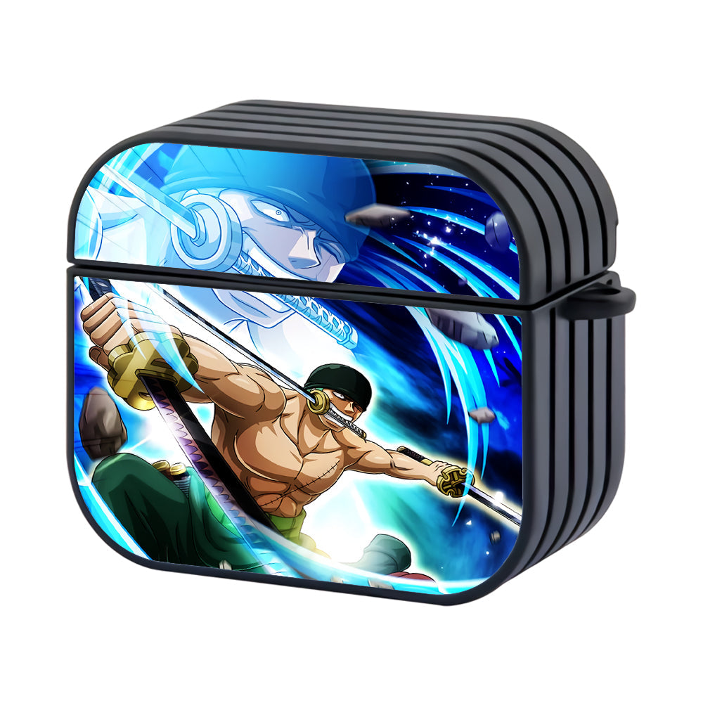 Roronoa Zoro Sword Power Hard Plastic Case Cover For Apple Airpods 4 - Ezzystore