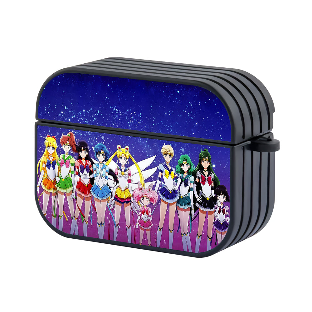 Sailor Moon All Character Hard Plastic Case Cover For Apple Airpods Pro 3 - Ezzystore