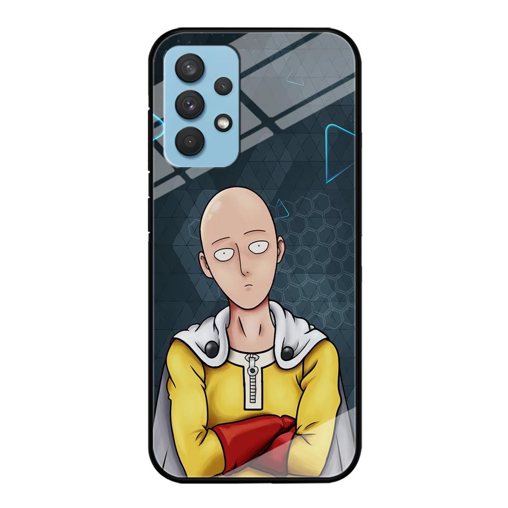 Saitama One Punch Man Angry Mode Samsung Galaxy A32 Case