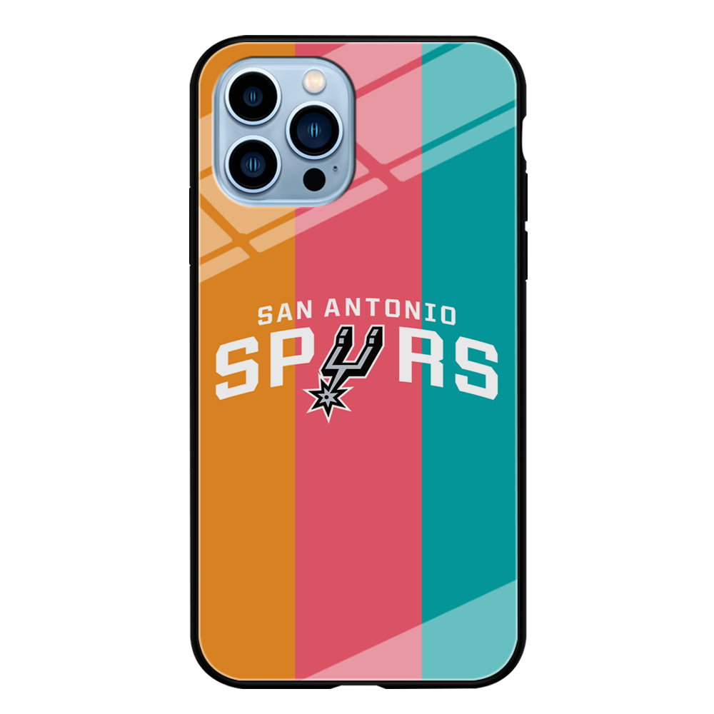 San Antonio Spurs NBA Team iPhone 14 Pro Max Case