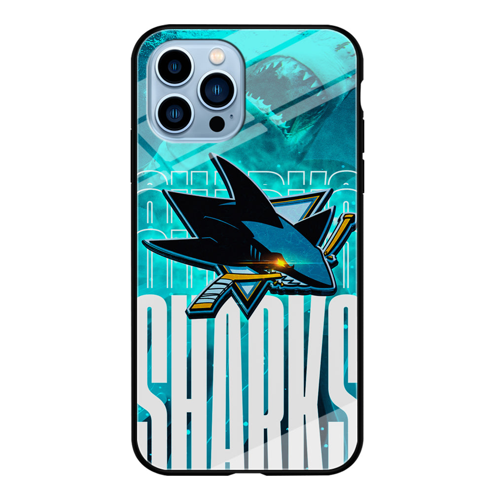 San Jose Sharks Word Of Team iPhone 14 Pro Max Case